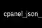 cpanel_json_xsp