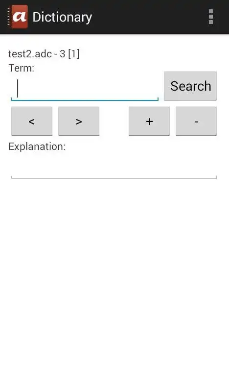 Download web tool or web app Alternate Dictionary Android 1.520