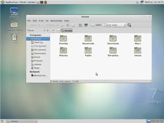 Free CentOS Workstation online