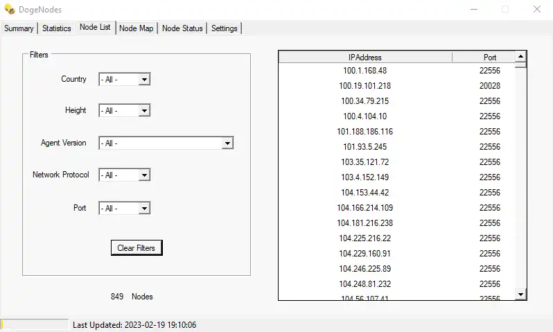 Download web tool or web app DogeNodes