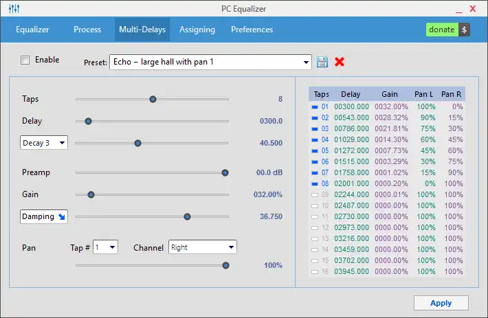 Descargar herramienta web o aplicación web PC Equalizer - GUI